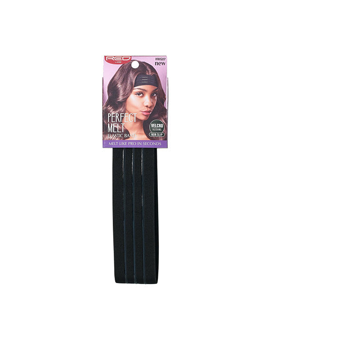 Diaytar Côte d'Ivoire Bande élastique en silicone Red by Kiss Perfect Melt - HWG07 Noir Beauty