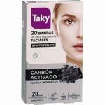 Diaytar Côte d'Ivoire Bandes d'épilation du visage Carbón Activado Taky (20 uds) 