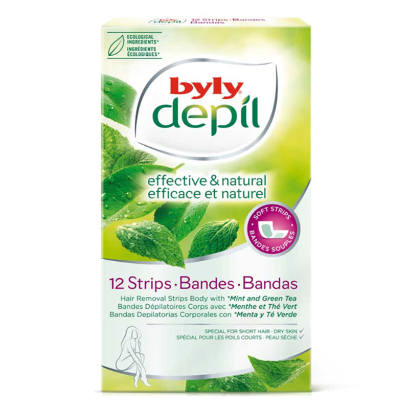 Diaytar Côte d'Ivoire Bandes dépilatoires pour le visage Depil Byly (12 uds) 