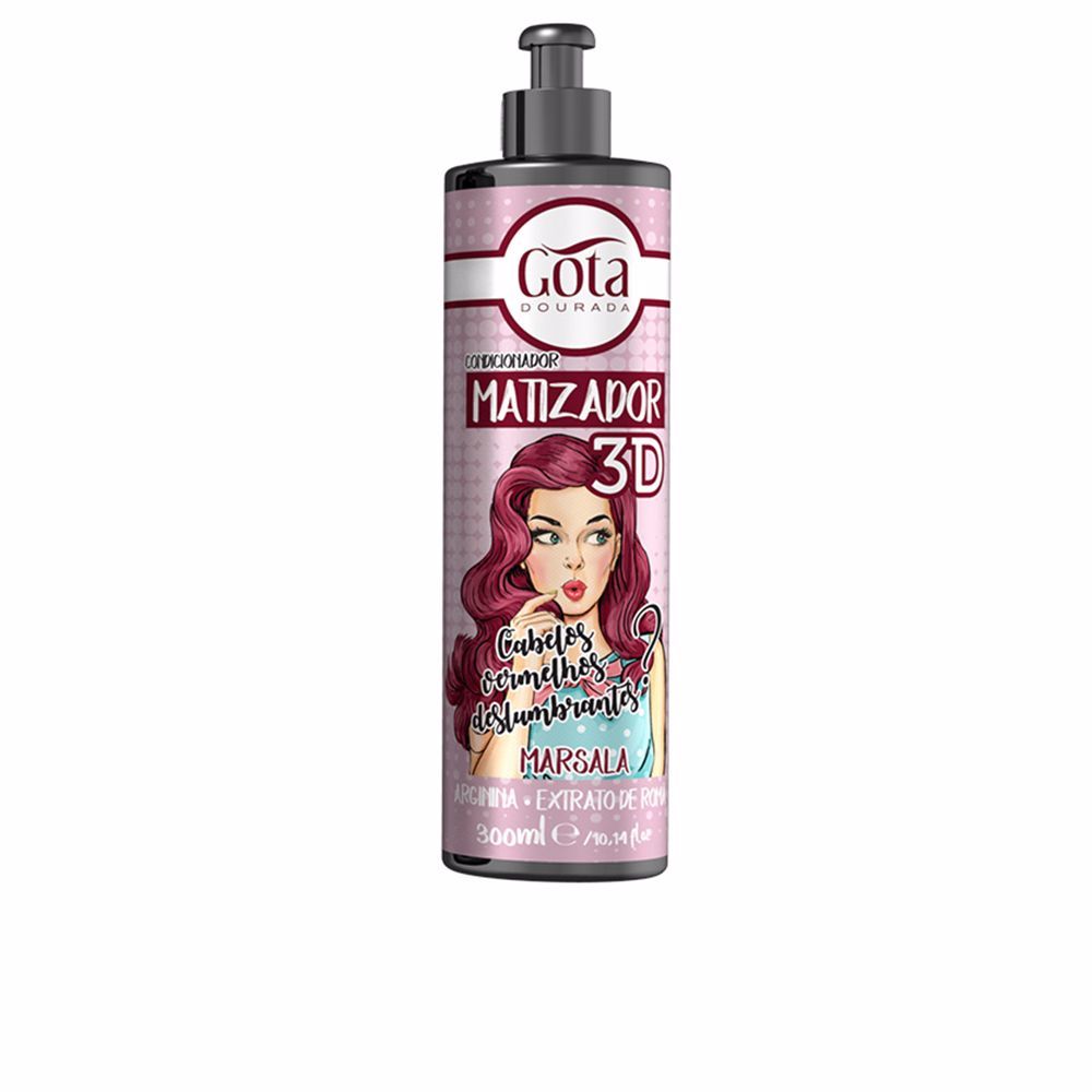 Diaytar Côte d'Ivoire Base de couleur 3D Gota Dourada Marsala (300 ml) 