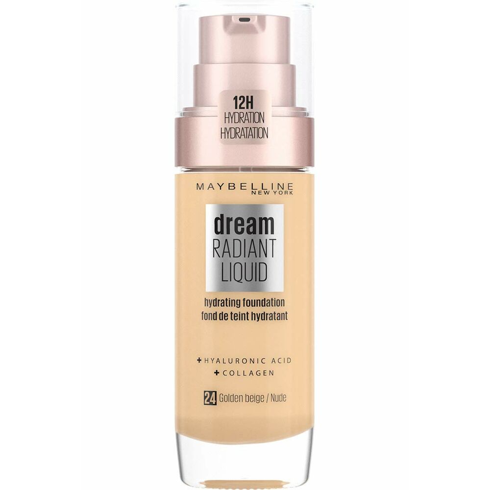 Diaytar Côte d'Ivoire Base de maquillage liquide Dream Satin Maybelline No 24 Golden Beige 30 ml (Reconditionné A+) 