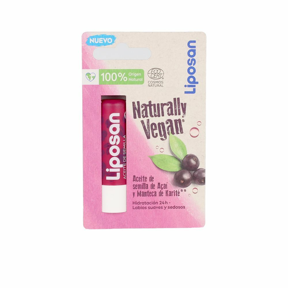 Diaytar Côte d'Ivoire Baume à lèvres hydratant Liposan Naturally Vegan Acai (4,8 g) 