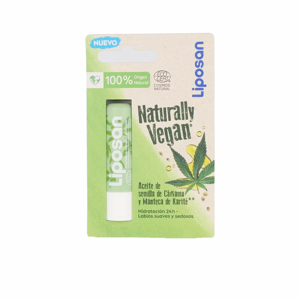 Diaytar Côte d'Ivoire Baume à lèvres hydratant Liposan Naturally Vegan Hemp oil (4,8 g) 