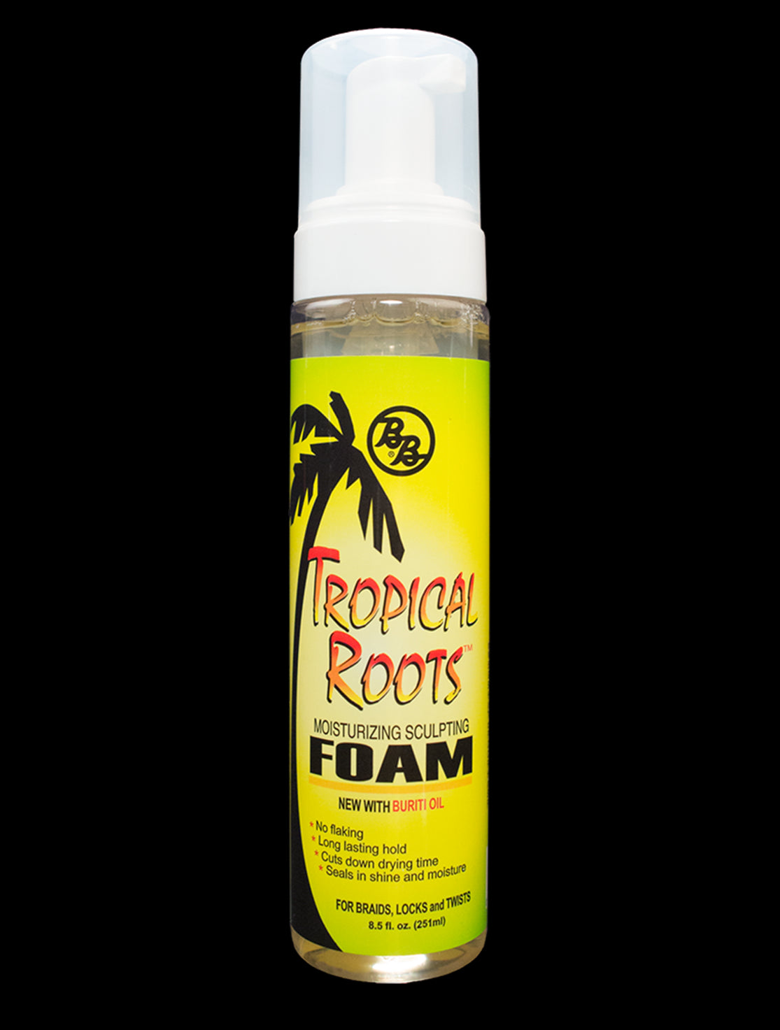 Diaytar Côte d'Ivoire BB Tropical Roots Mousse sculptante hydratante 8,5 oz BRAND,HAIR