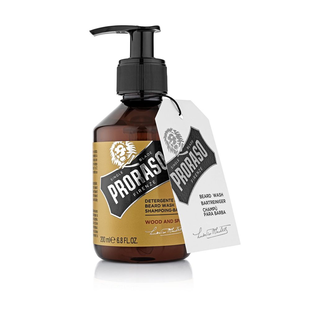 Diaytar Côte d'Ivoire Beard Shampoo Beard Wash Wood & Spice Proraso (200 ml) (200 ml) 