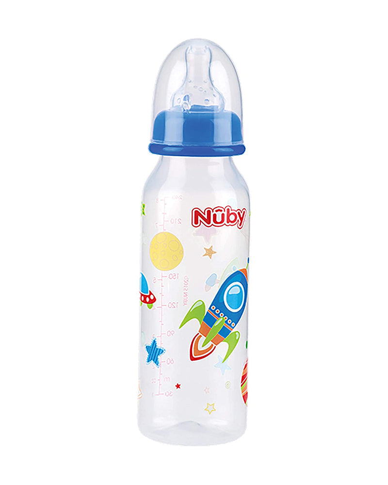 Diaytar Côte d'Ivoire biberon nûby col standard débit lent 0m+ 240ml - bleu 