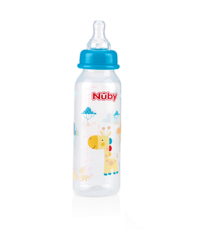 Diaytar Côte d'Ivoire biberon nûby col standard débit lent 0m+ 240ml - girafe 