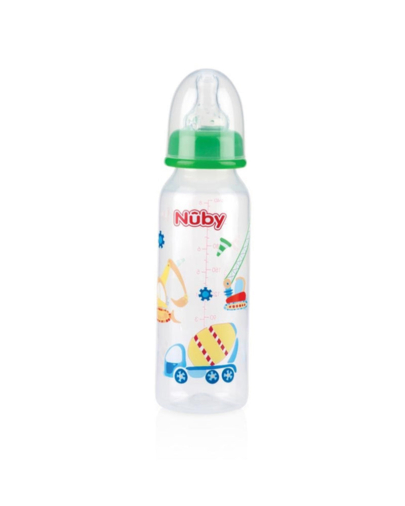 Diaytar Côte d'Ivoire biberon nûby col standard débit lent 0m+ 240ml - vert 