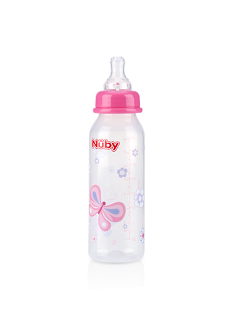 Diaytar Côte d'Ivoire biberon nûby col standard débit lent 0m+ 240ml - violet 