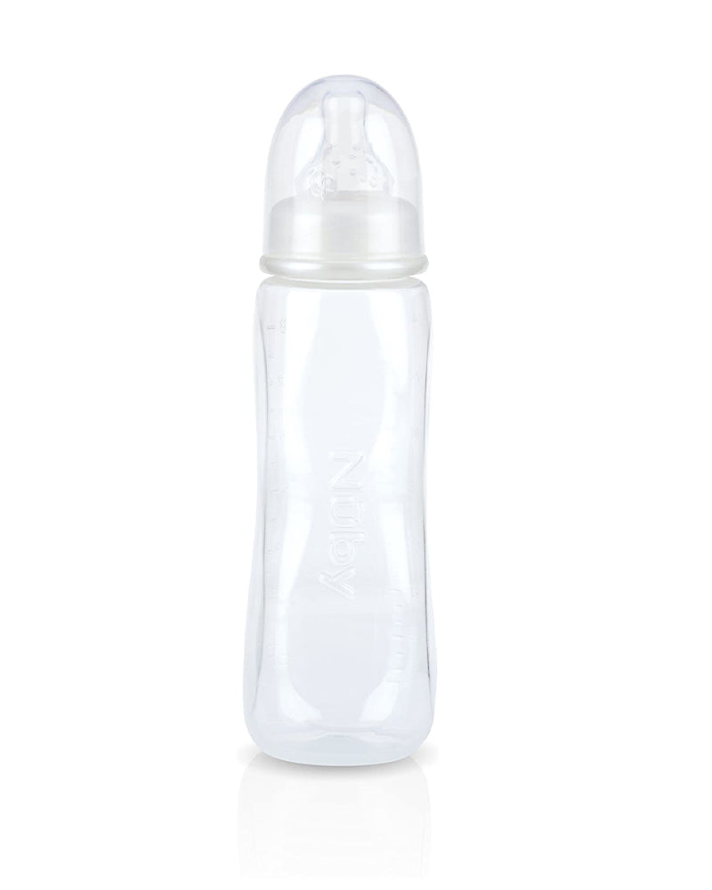 Diaytar Côte d'Ivoire biberon nûby en polycarbonate classique 0m+ 240ml - blanc 