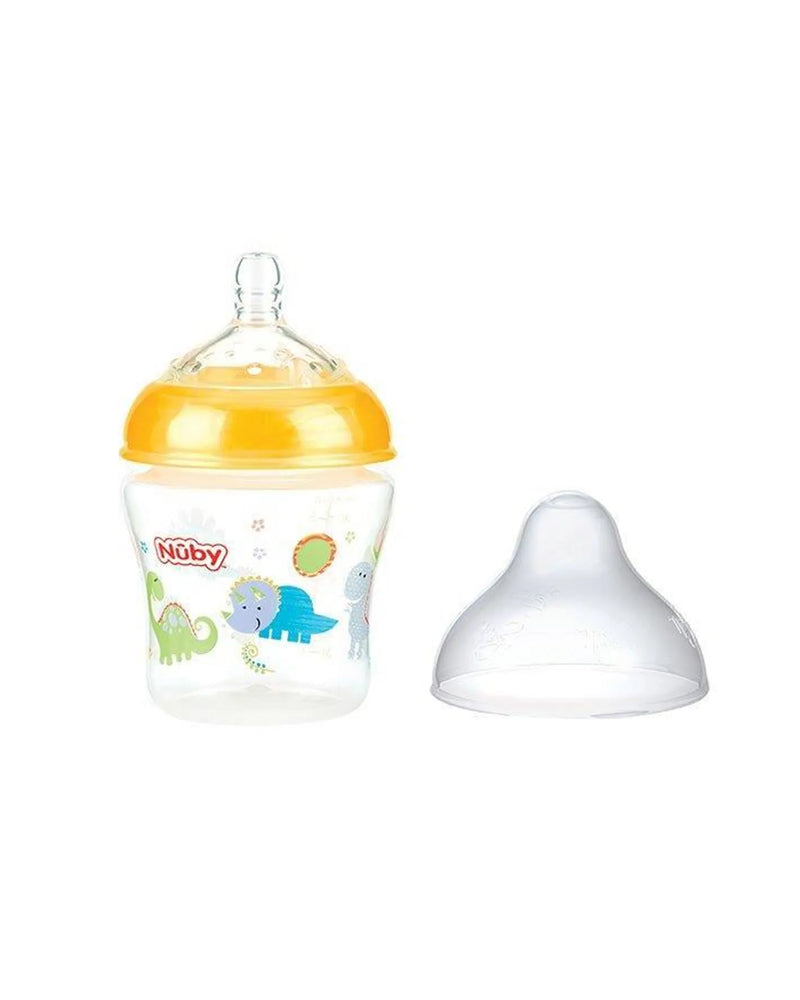 Diaytar Côte d'Ivoire biberon nûby en polycarbonate col large 0m+ 180ml - orange 