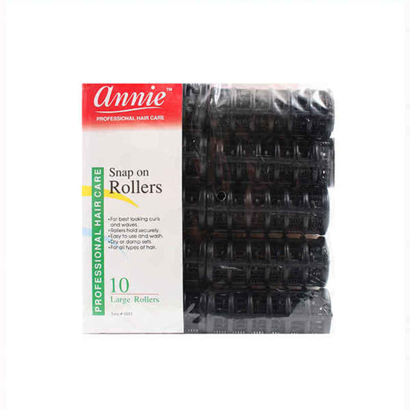 Diaytar Côte d'Ivoire Bigoudis Annie Large Noir (10 uds) 