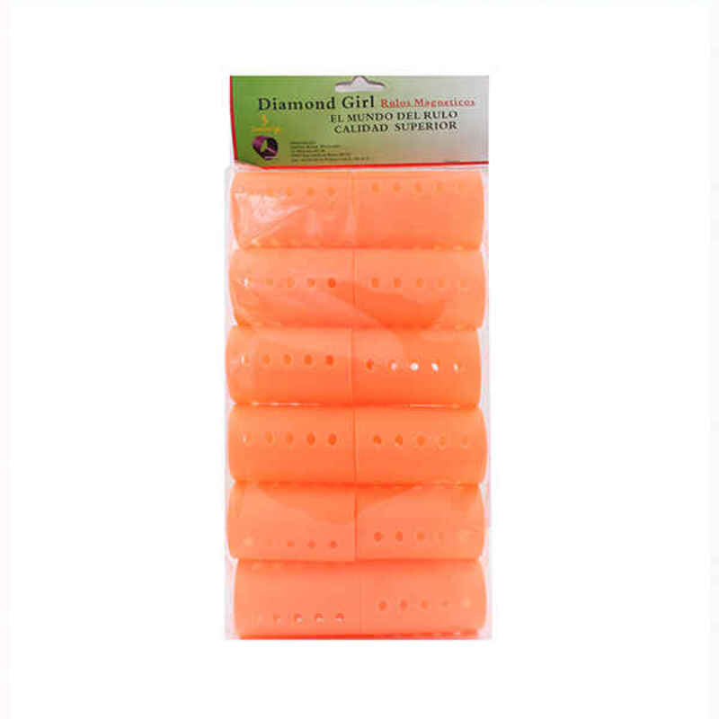 Diaytar Côte d'Ivoire Bigoudis Diamond Girl Sublime 4,4 cm Magnetic (12 uds) 