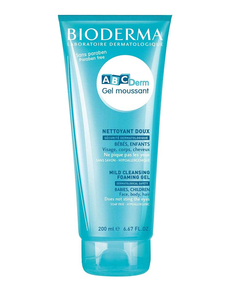 Diaytar Côte d'Ivoire bioderma abcderm nettoyant doux - 200ml - default title bain,bioderma-abcderm,gels-douche,hygiene-et-soin-bebe,puericulture,Shampoing & Démêlants