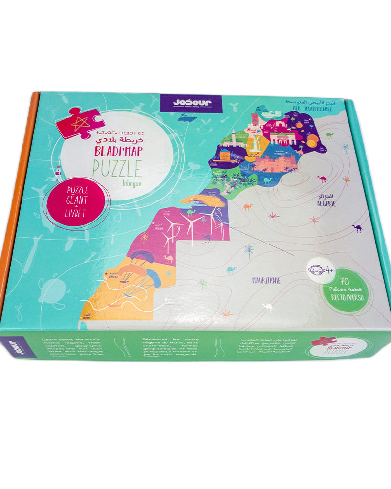 Diaytar Côte d'Ivoire bladi map - coffret avec livret - default title 