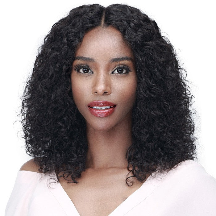 Diaytar Côte d'Ivoire Bobbi Boss 100% Cheveux Humains Non Transformés Bundle Lace Front Wig - MHLF503 Jheri Curl 16 Lace Front Wigs
