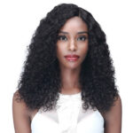 Diaytar Côte d'Ivoire Bobbi Boss 100% Cheveux Humains Non Transformés Bundle Lace Front Wig - MHLF504 Jheri Curl 20 Lace Front Wigs