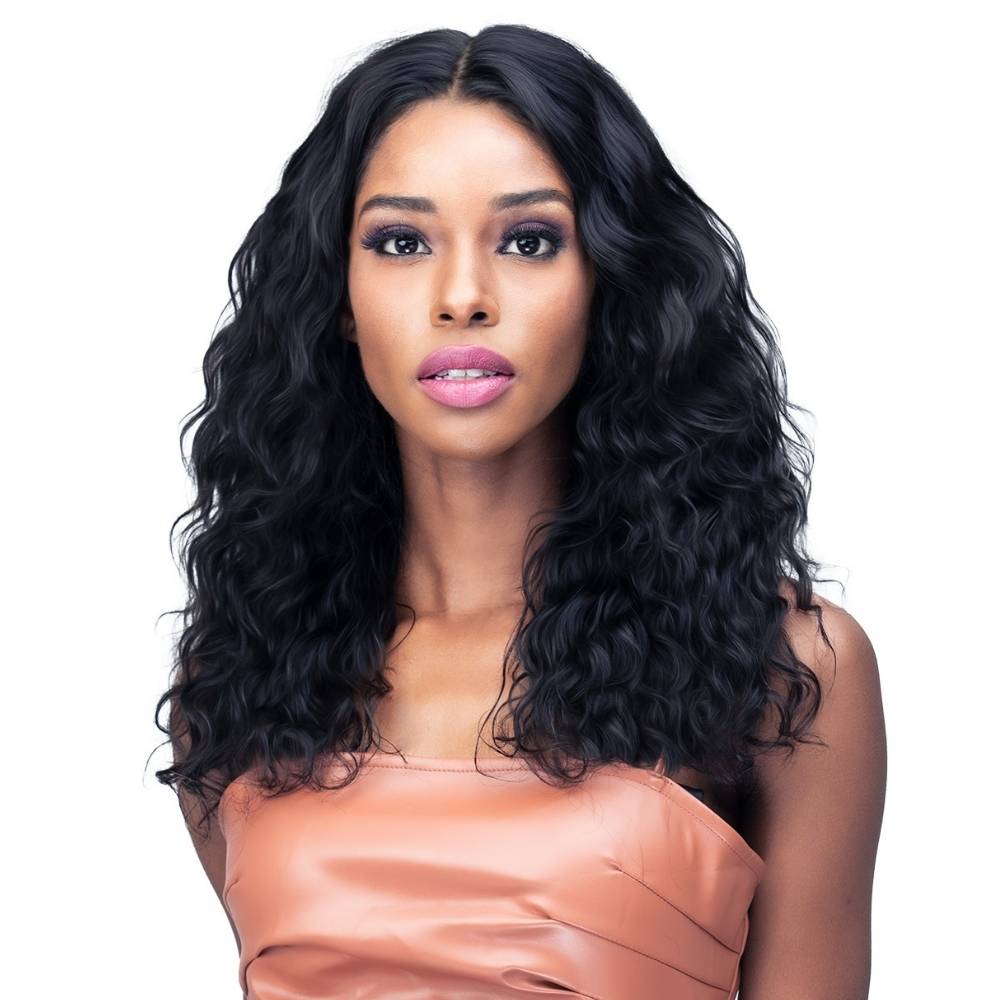 Diaytar Côte d'Ivoire Bobbi Boss 100% cheveux humains non transformés Lace Front Wig - MHLF481 Lavina Lace Front Wigs