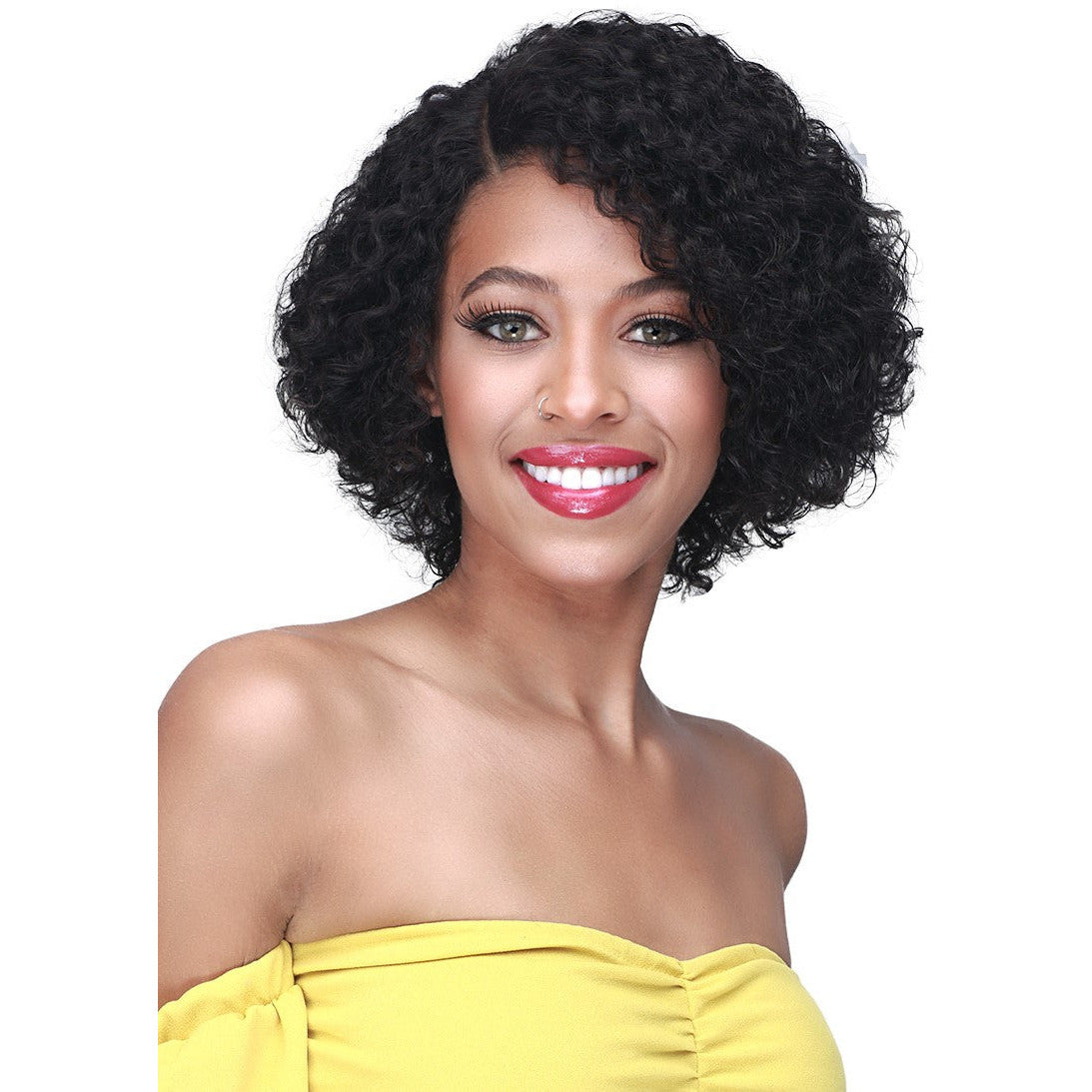 Diaytar Côte d'Ivoire Bobbi Boss 100% cheveux humains non transformés Lace Front Wig - MHLF566 Olivia Lace Front Wigs