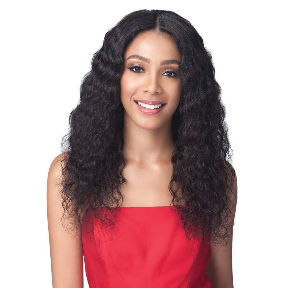 Diaytar Côte d'Ivoire Bobbi Boss 100% non transformés Brésilien Vierge Remy Bundle Hair Full Lace Wig - Natural Curl 24" Lace Front Wigs