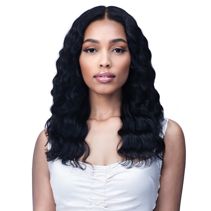 Diaytar Côte d'Ivoire Bobbi Boss 100% non transformés brésiliens Virgin Remy Bundle Hair Lace Wig - Loose Deep 20" Lace Front Wigs