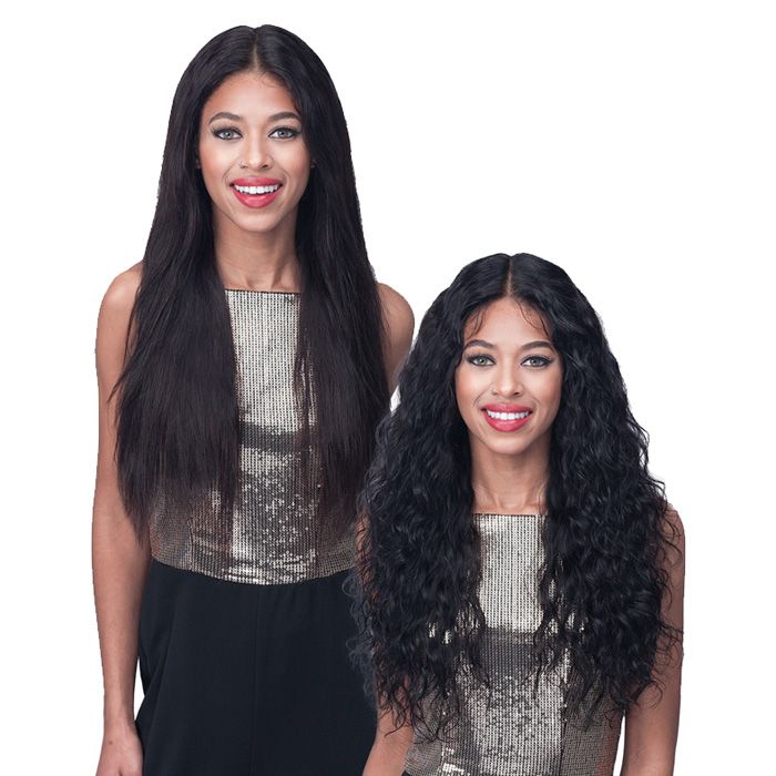 Diaytar Côte d'Ivoire Bobbi Boss 100% non transformés brésiliens Virgin Remy Bundle Hair Lace Wig - Wet & Wavy 24" Lace Front Wigs