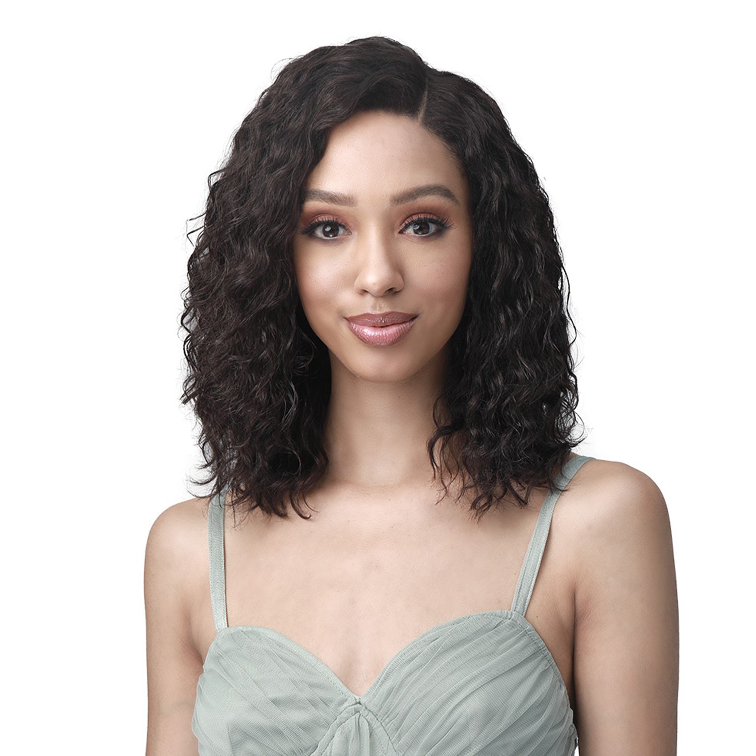 Diaytar Côte d'Ivoire Bobbi Boss 13" x 4" Perruque frontale en dentelle de cheveux humains 100 % non transformés - MHLF534 Rahmiel Lace Front Wigs
