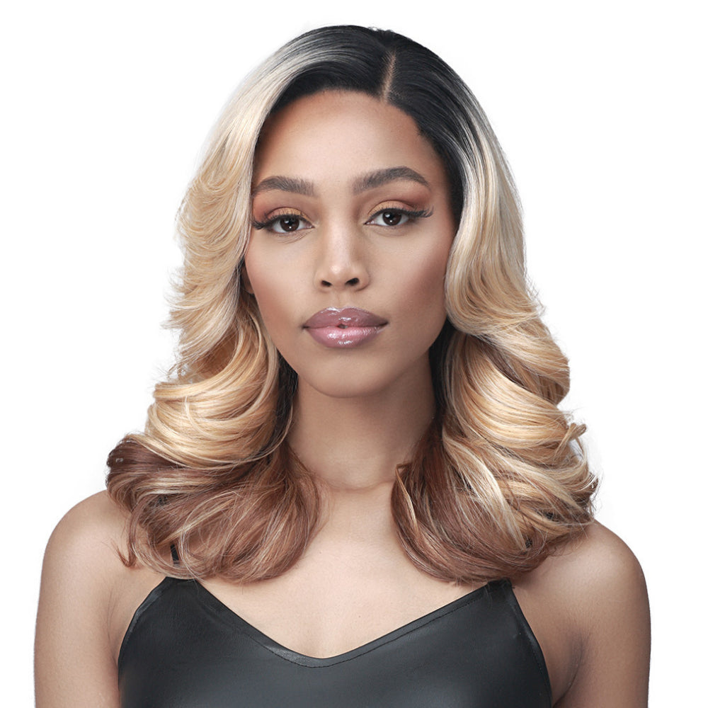 Diaytar Côte d'Ivoire Bobbi Boss HD Ultra Scalp Illusion 13" X 5" Perruque Synthétique Lace Frontal - MLF673 Melony Lace Front Wigs