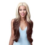 Diaytar Côte d'Ivoire Bobbi Boss HD Ultra Scalp Illusion 13" X 7" Perruque Lace Front Synthétique - MLF476 Kinna Lace Front Wigs
