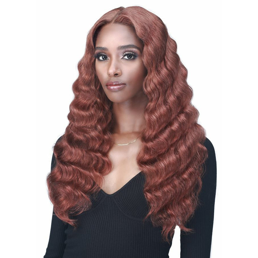 Diaytar Côte d'Ivoire Bobbi Boss Indi Remi 100% Virgin Remy Hair 13" x 4" Lace Front Wig - MHLF907 Ocean Wave 24" Lace Front Wigs