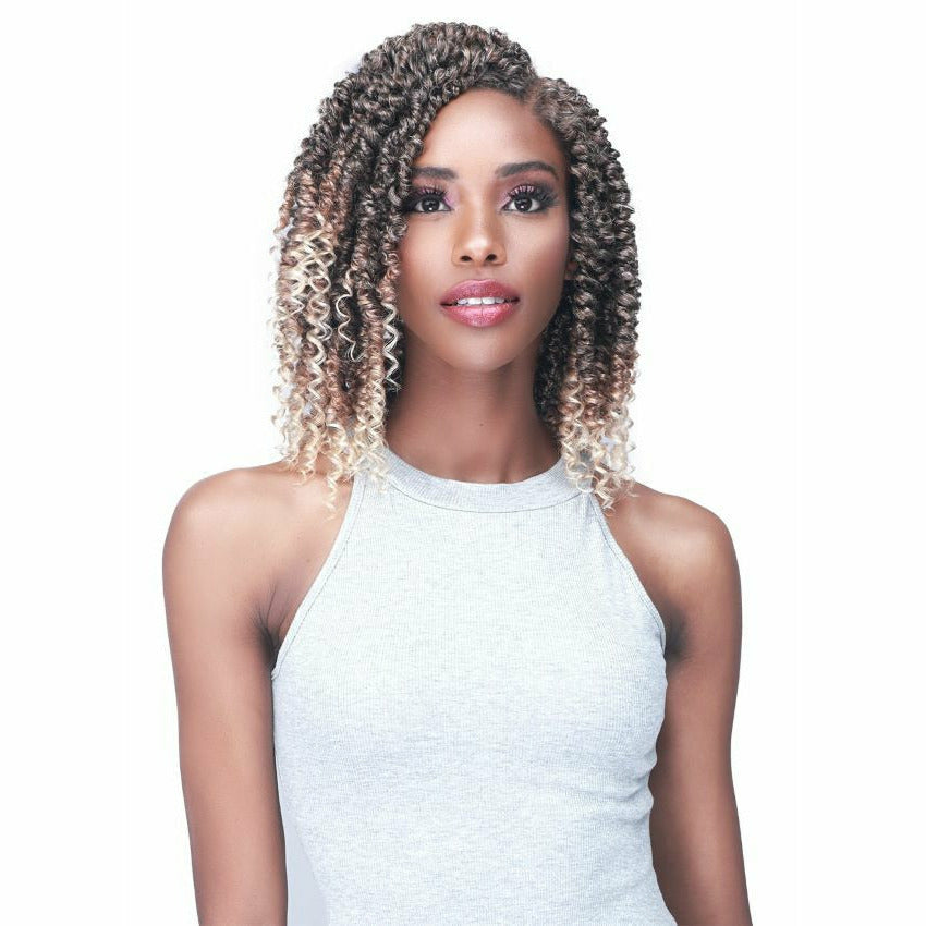 Diaytar Côte d'Ivoire Bobbi Boss Natural Style Lace Front Wig synthétique - MLF612 Nu Locs Spring Twist 14 Lace Front Wigs