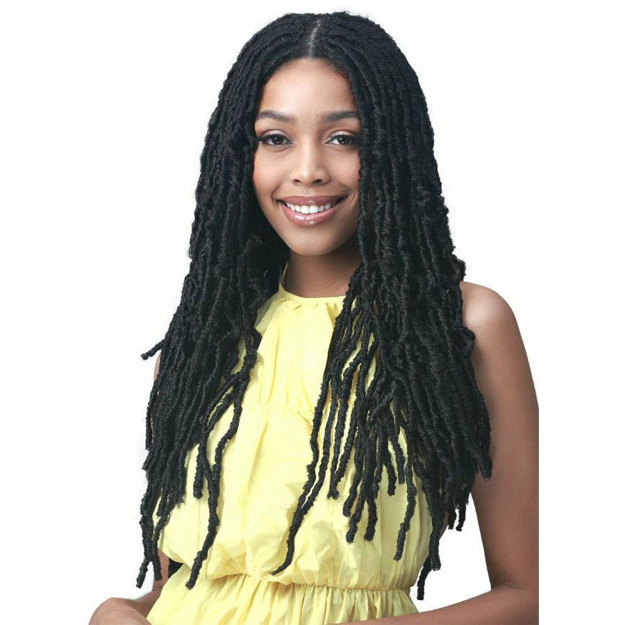Diaytar Côte d'Ivoire Bobbi Boss Natural Style Lace Front Wig synthétique - MLF618 Nu Locs 24 Lace Front Wigs