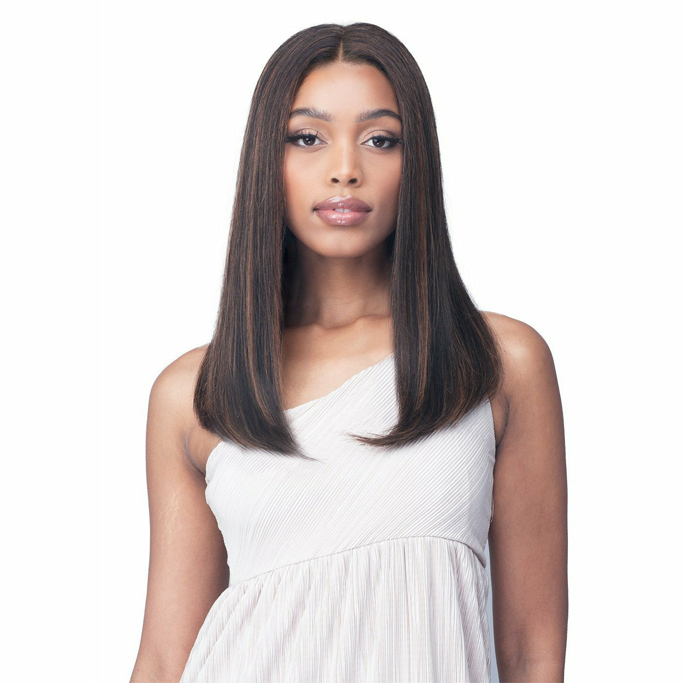 Diaytar Côte d'Ivoire Bobbi Boss Perruque Lace Front 100% Cheveux Humains - MHLF589 Lisse 18" Lace Front Wigs