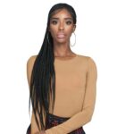 Diaytar Côte d'Ivoire Bobbi Boss Perruque Synthétique Insta-Braid Lace Front Tressée – MLF511 Simone Lace Front Wigs