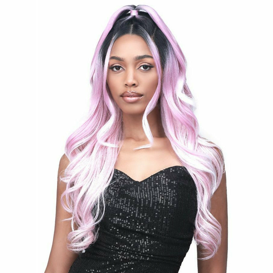 Diaytar Côte d'Ivoire Bobbi Boss Perruque Synthétique Updo Revolution 13" X 2" 360° Lace Front - MLF417 Emilia Lace Front Wigs
