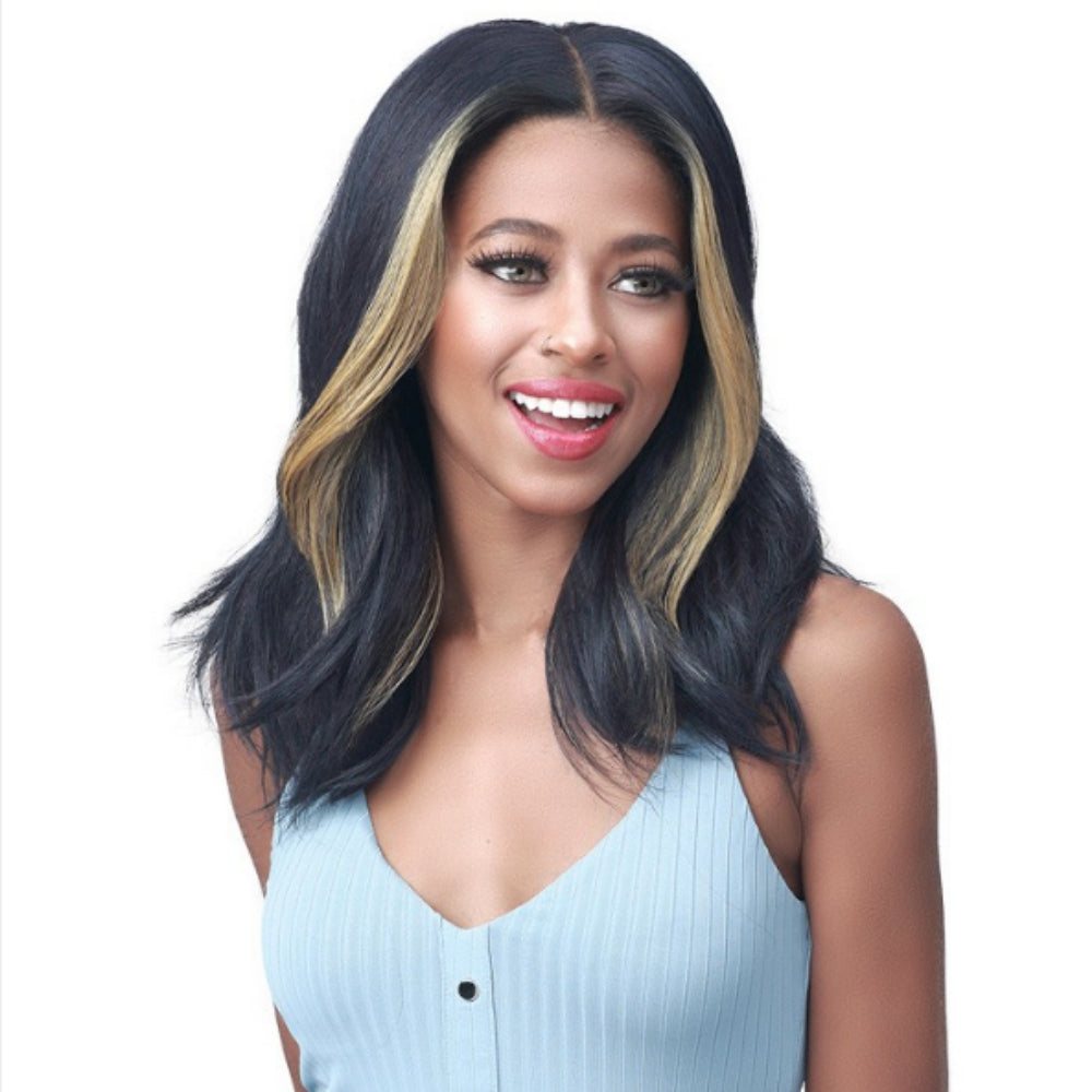 Diaytar Côte d'Ivoire Bobbi Boss synthétique 13" x 4" Deep Lace Front perruque - MLF233 Avri Lace Front Wigs