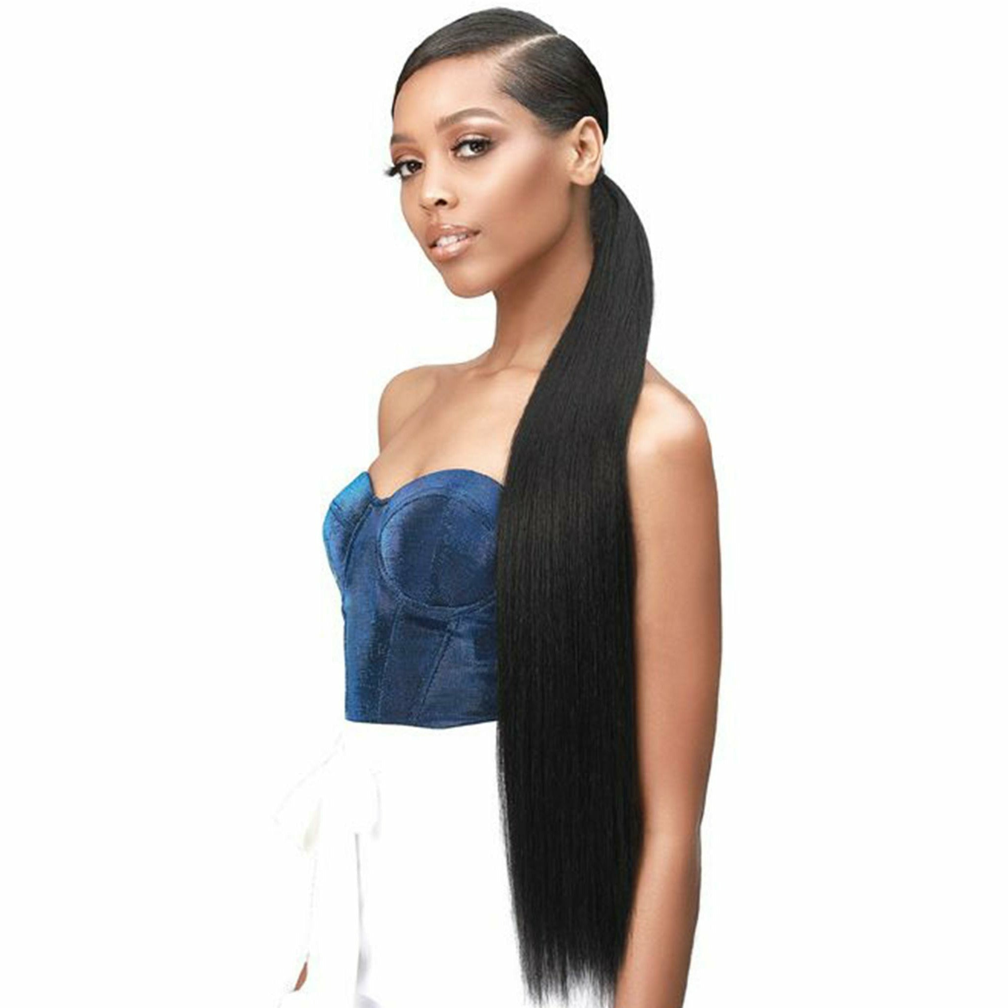 Diaytar Côte d'Ivoire Bobbi Boss Up Synthétique Wrap Around Ponytail -Silky Straight 30" Ponytails
