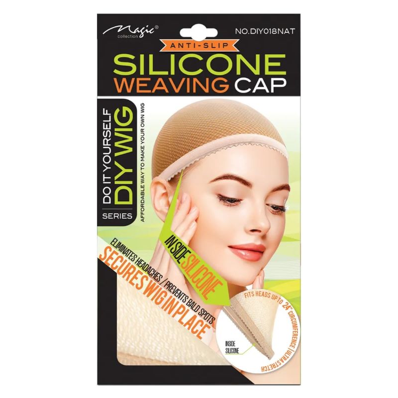 Diaytar Côte d'Ivoire Bonnet de tissage en silicone anti-dérapant magique #DIY018NAT Beauty