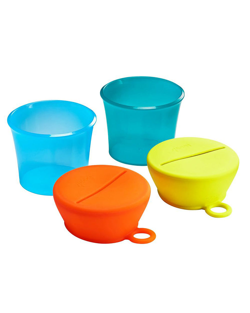 Diaytar Côte d'Ivoire boon snug snack - 2 couvercles bleu et orange + 2 tasses bleu - default title boite-a-gouter,boite-gouter,boon,ecole,on-the-go,pots-pour-aliment,puericulture,Repas