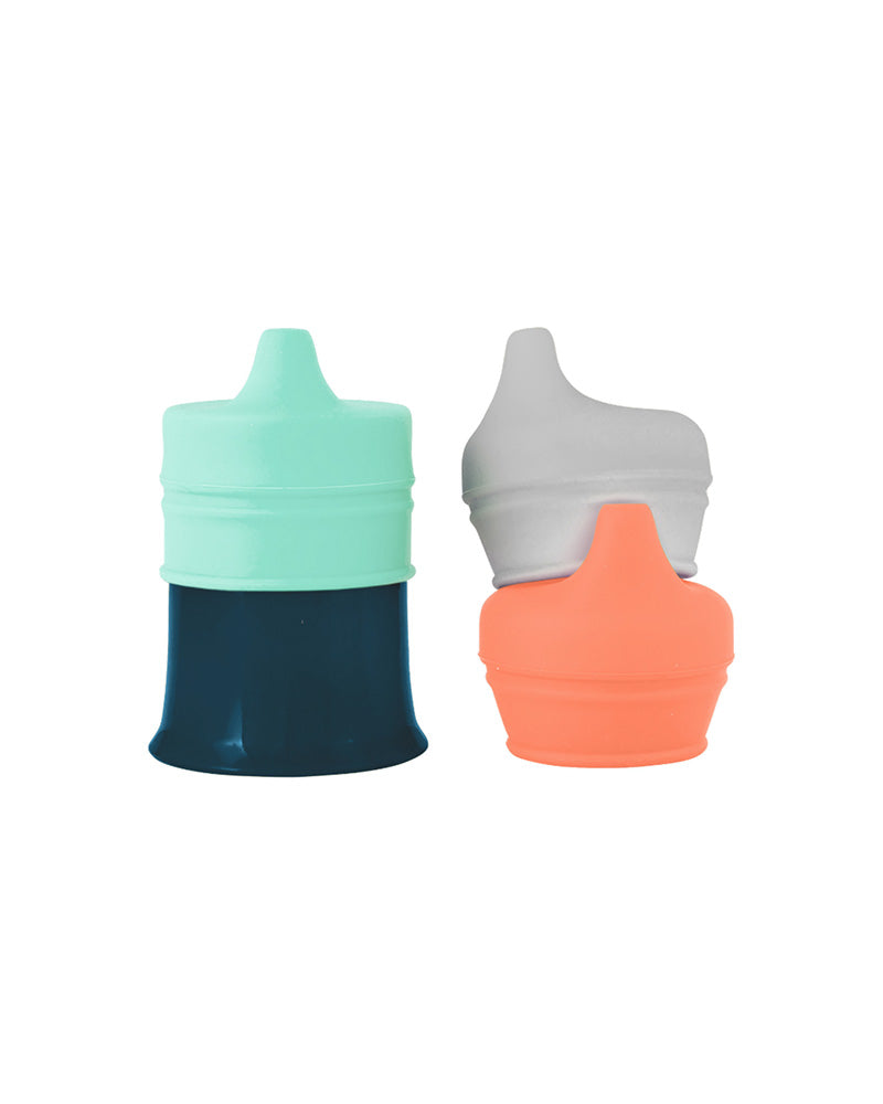 Diaytar Côte d'Ivoire boon snug spout - 1 tasse 270ml + 3 couvercles à bec en silicone - default title a-table,boon,puericulture,Repas