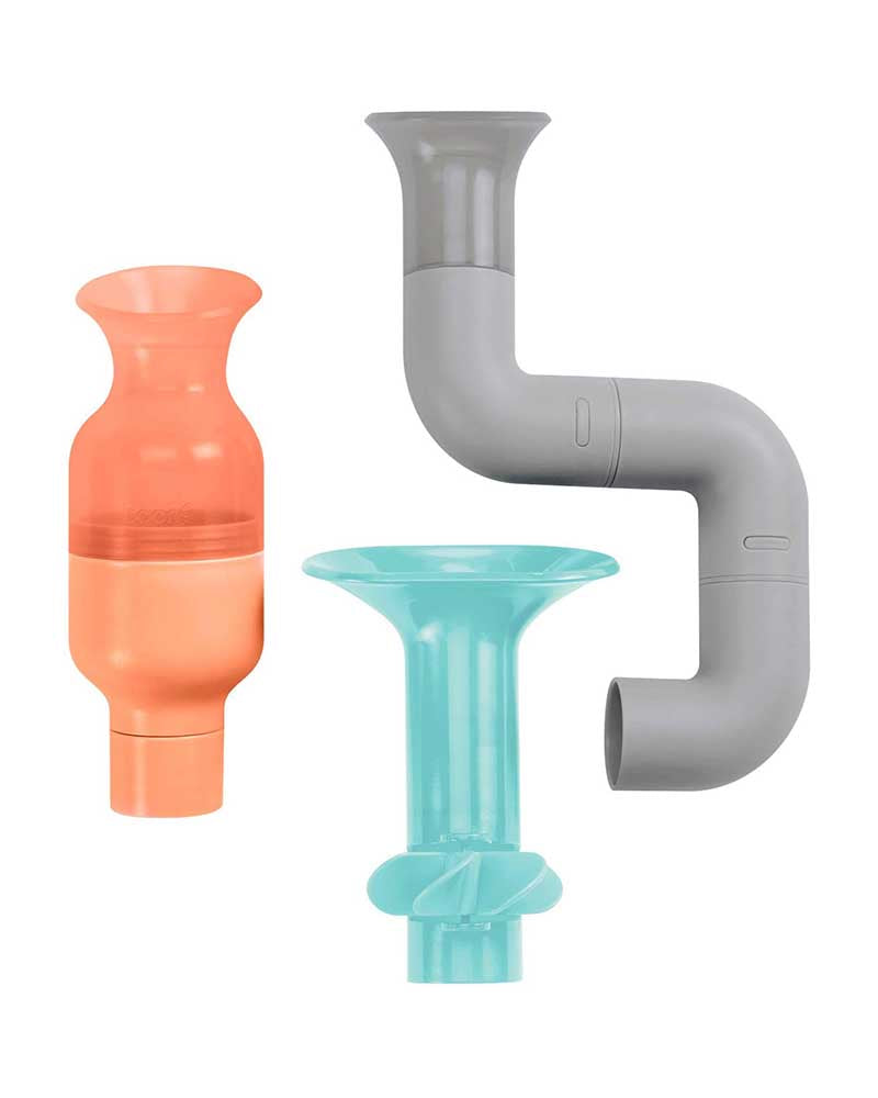 Diaytar Côte d'Ivoire boon tubes ensemble de jouets de bain en plastique 3 pièces - default title 