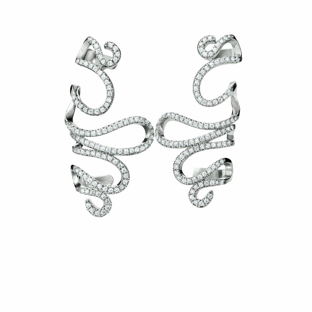 Diaytar Côte d'Ivoire Boucles d'Oreilles Femme Folli Follie 3E15S067C (4 cm) 