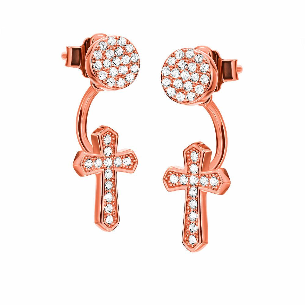 Diaytar Côte d'Ivoire Boucles d'oreilles Femme Folli Follie 3E15S138RC (2,5 cm) 