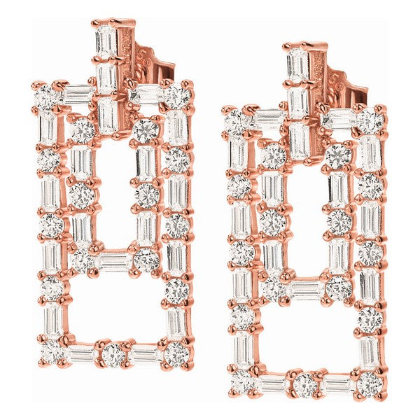 Diaytar Côte d'Ivoire Boucles d'oreilles Femme Folli Follie 3E17S008RC (2 cm) 