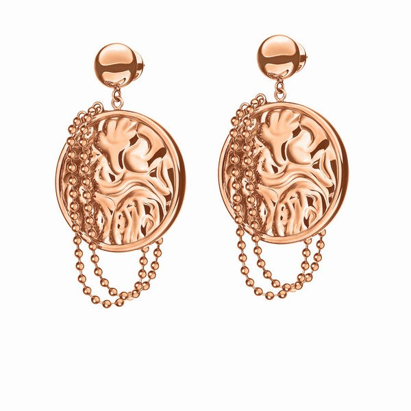 Diaytar Côte d'Ivoire Boucles d'oreilles Femme Folli Follie 4E15T031R (3 cm) 