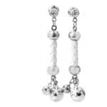 Diaytar Côte d'Ivoire Boucles d'oreilles Folli Follie 3E13F005WCDF (5 cm) 
