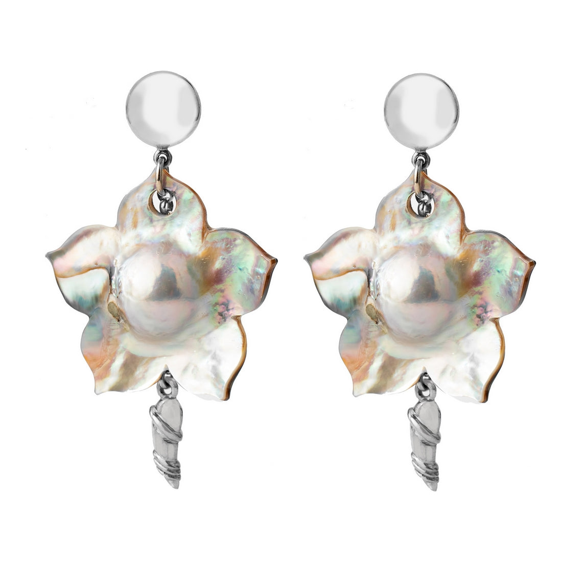 Diaytar Côte d'Ivoire Boucles d'oreilles Folli Follie 4E8S015ADF (6 cm) 