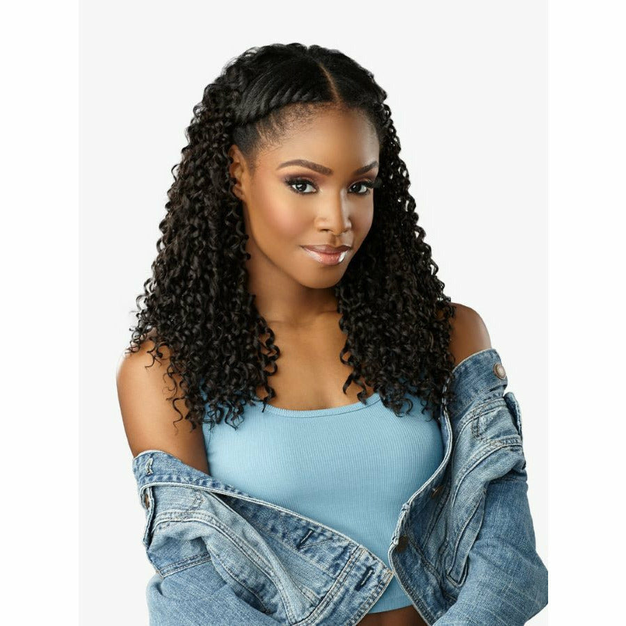 Diaytar Côte d'Ivoire Boucles Kinks & Co texturées en fibre de qualité supérieure Sensationnel - Dream Chaser 14" Hair Extensions