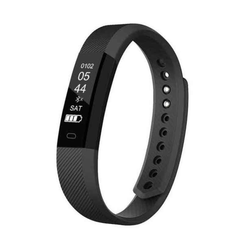 Diaytar Côte d'Ivoire Bracelet d'activité Denver Electronics BFH-15 0,87" 50 mAh Noir 