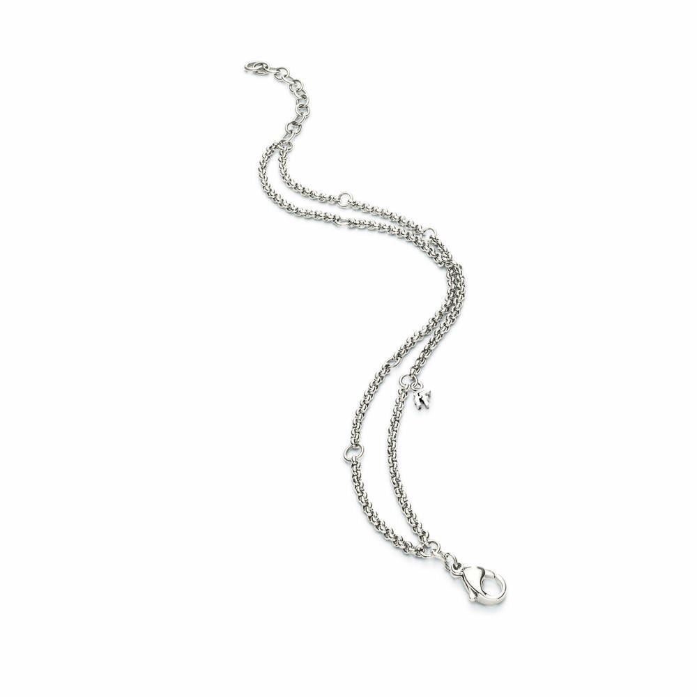 Diaytar Côte d'Ivoire Bracelet Femme Folli Follie 1B0F023 Argent Massif Argent (20 cm) 